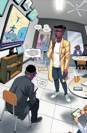 Read MAGNUS ISSUE #1: THE VISIT  6 Page 7 in English