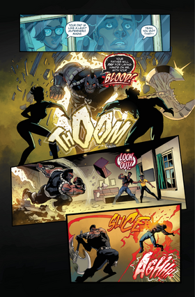 Read MAGNUS ISSUE #1: THE VISIT  3 Page 9 in English