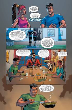 Read MAGNUS ISSUE #1: THE VISIT  5 Page 9 in English
