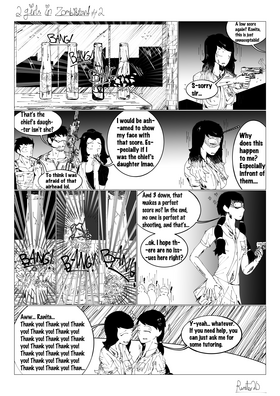 Read 2 girls in zombistan  2 Page 1 in English