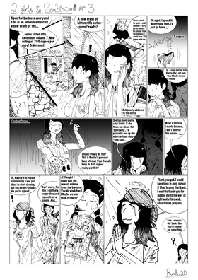 Read 2 girls in zombistan  3 Page 1 in English