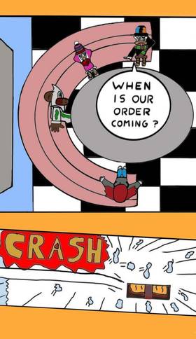 Read Hawk and Flo: Ice Cream Truck of Doom  3 Page 6 in English