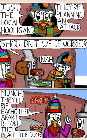 Read Hawk and Flo: Ice Cream Truck of Doom  4 Page 5 in English