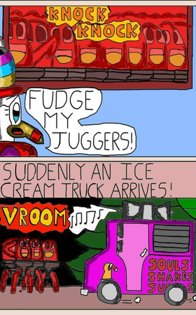 Read Hawk and Flo: Ice Cream Truck of Doom  8 Page 2 in English