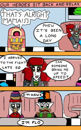 Read Hawk and Flo: Ice Cream Truck of Doom  2 Page 2 in English