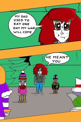 Read Hawk and Flo: Ice Cream Truck of Doom  62 Page 1 in English