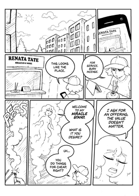Read Renata Tate: Goddess for Hire  1 Page 1 in English