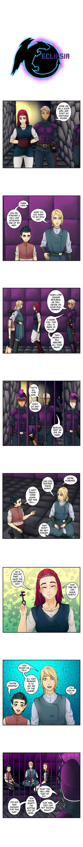 Back in the cell