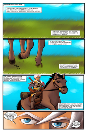 Read The Legend of Azure  2 Page 3 in English