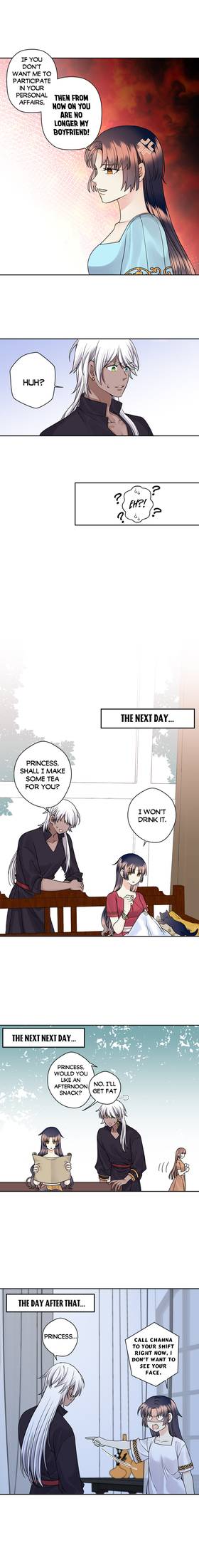 Read DARISHA/ Princess's Secret Sweetheart  58 Page 4 in English