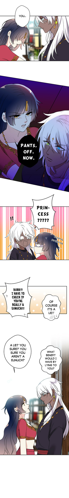 Read DARISHA/ Princess's Secret Sweetheart  3 Page 8 in English