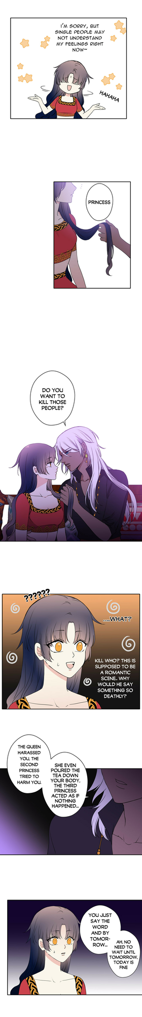 Read DARISHA/ Princess's Secret Sweetheart  6 Page 4 in English
