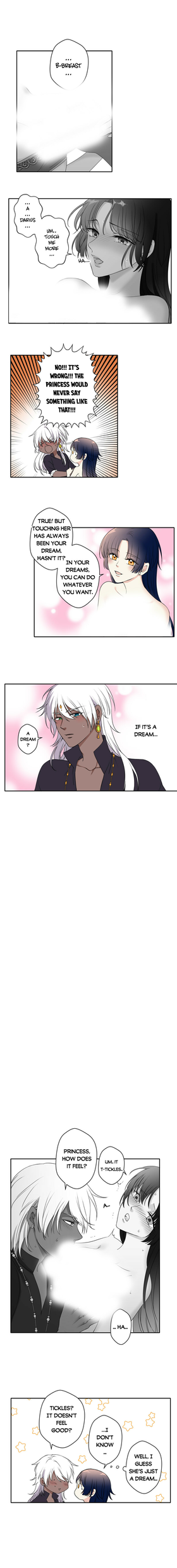 Read DARISHA/ Princess's Secret Sweetheart  9 Page 3 in English