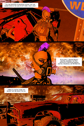 Read Chronicles Of Mary Jane Post Apocalyptic Bounty Hunter  1 Page 3 in English