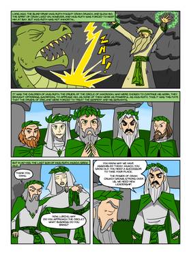 Read The Mystical Emerald-Man (Volume 1)  9 Page 4 in English