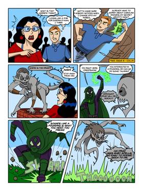 Read The Mystical Emerald-Man (Volume 1)  11 Page 10 in English