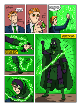 Read The Mystical Emerald-Man (Volume 1)  3 Page 9 in English