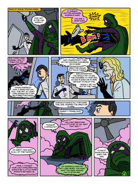 Read The Mystical Emerald-Man (Volume 1)  5 Page 10 in English