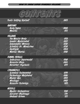 Read HOW TO DRAW Master series  7 Page 3 in English