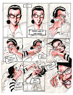 Read Written in Blood  1 Page 8 in English