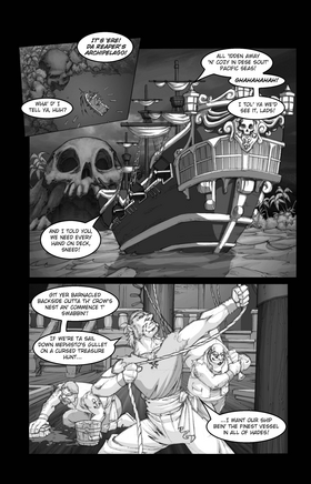 Read PIRATES vs NINJAS  1 Page 8 in English