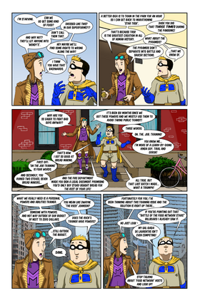 Read The Adventures of Captain So-So and Mister Maybe!  1 Page 8 in English