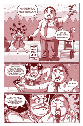 Read Evil Friends  1 Page 8 in English