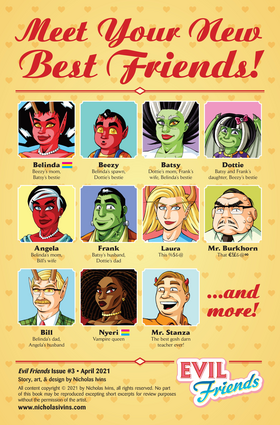 Read Evil Friends  3 Page 2 in English
