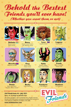 Read Evil Friends  4 Page 2 in English
