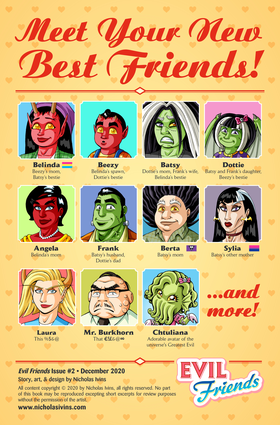 Read Evil Friends  2 Page 2 in English