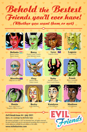 Read Evil Friends  4 Page 2 in English