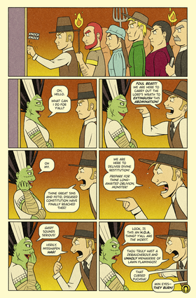 Read Evil Friends  4 Page 3 in English