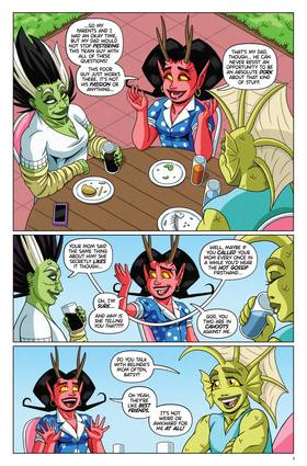 Read Evil Friends  7 Page 3 in English