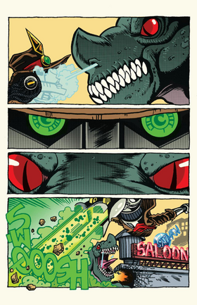 Read Kaijus and Cowboys  1 Page 8 in English