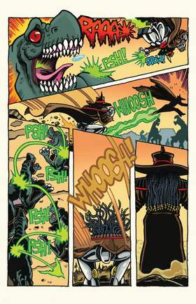 Read Kaijus and Cowboys  1 Page 9 in English