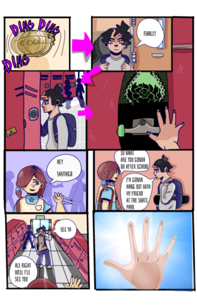Read D∆RK EYES  1 Page 1 in English