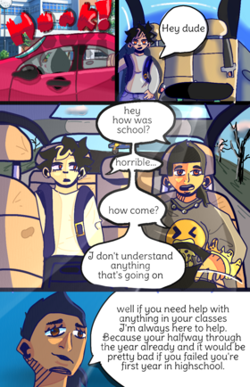 Read D∆RK EYES  1 Page 3 in English