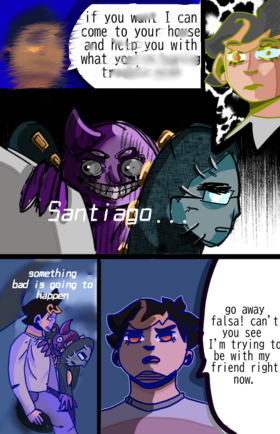 Read D∆RK EYES  1 Page 4 in English