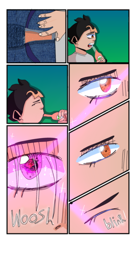 Read D∆RK EYES  1 Page 7 in English