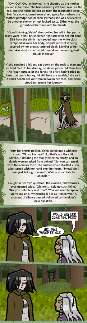 Read Yishu, Mystic Ink  1 Page 3 in English