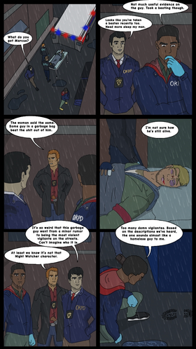 Read Garbage Man: The Trash Bagged Defender   5 Page 4 in English