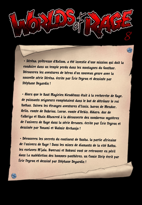 Read Worlds of Rage  8 Page 3 in French