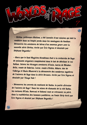 Read Worlds of Rage  7 Page 3 in French