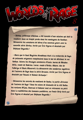 Read Worlds of Rage  8 Page 3 in French
