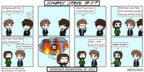 Read Sunday Strips  19 Page 1 in English