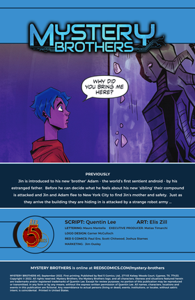 Read Mystery Brothers  3 Page 2 in English