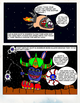 Read Zump & Edzardo Space Adventures  1 Page 2 in English