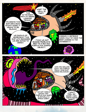 Read Zump & Edzardo Space Adventures  1 Page 3 in English