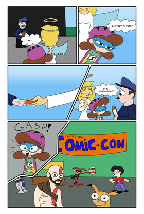 Read Superdoodle Saves Comic-Con (A Snickerdoodle Adventure)  1 Page 3 in English