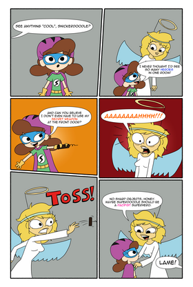 Read Superdoodle Saves Comic-Con (A Snickerdoodle Adventure)  1 Page 4 in English